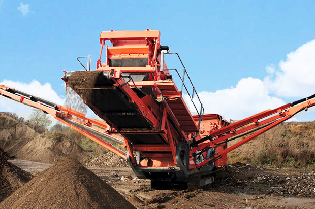 Crawler Mobile Screening Plant