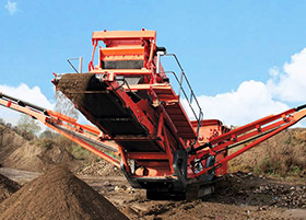 Crawler Mobile Screening Plant