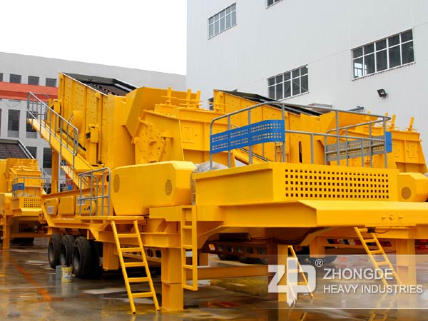 Mobile Crushing And Screening Plant