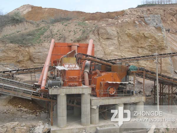 granite gravel production line