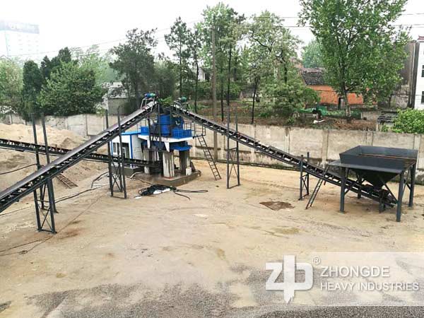 Sand making production line