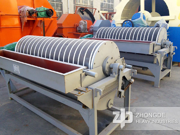  the electromagnetic dry magnetic separator